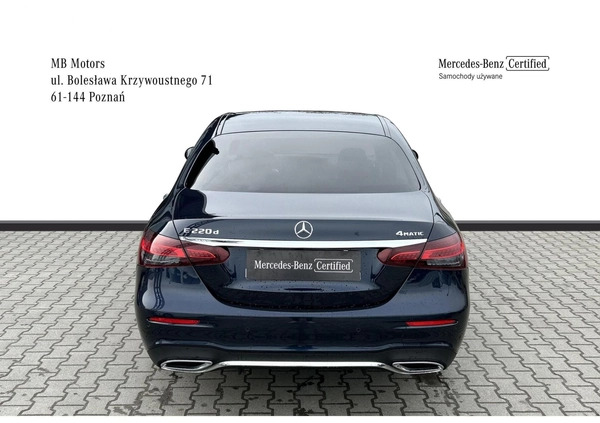 Mercedes-Benz Klasa E cena 256900 przebieg: 21600, rok produkcji 2023 z Ustroń małe 407